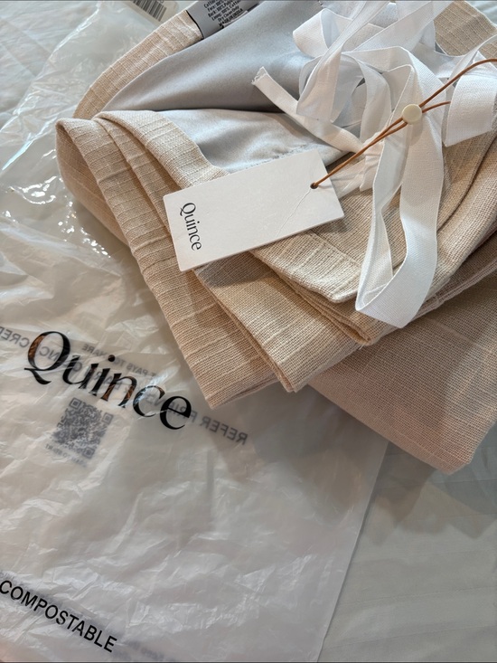 Quince Other - Quince Textured Curtains 48x84 (one panel)